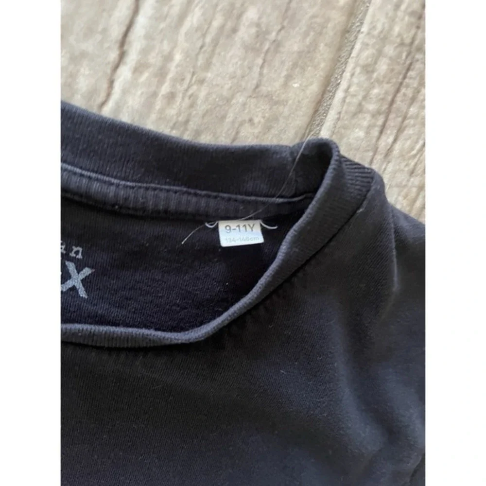 ED SHEERAN Mathematics Equals '21 European tour Black Tee shirt CHILDREN's 9-11.